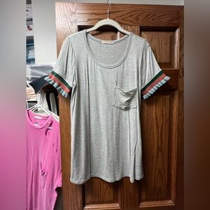 Women’s sleeve detail top